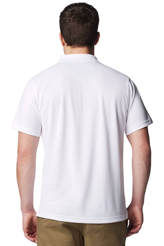 Erkek Utılızer Kısa Kollu Polo Tişört AM0126_100 Beyaz 
