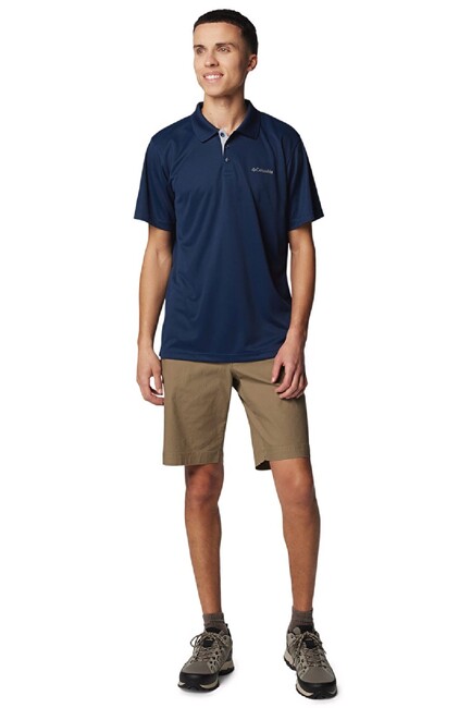 Erkek Utılızer Kısa Kollu Polo Tişört AM0126_464 Lacivert (3)