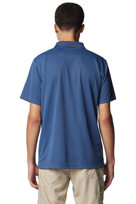 Erkek Utılızer Kısa Kollu Polo Tişört AM0126_478 Mavi (2)