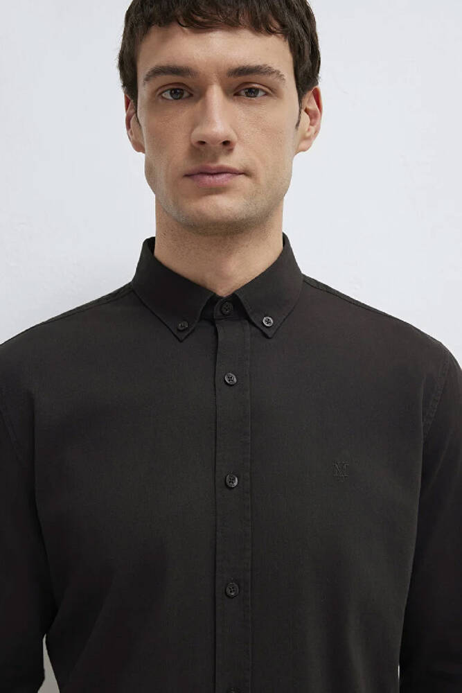 Erkek Uzun Kol Gömlek 0211192-90892 Kahve 