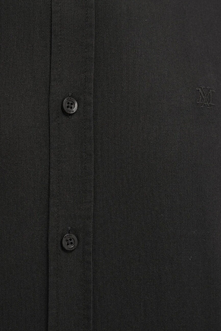 Erkek Uzun Kol Gömlek 0211192-90892 Kahve - Thumbnail