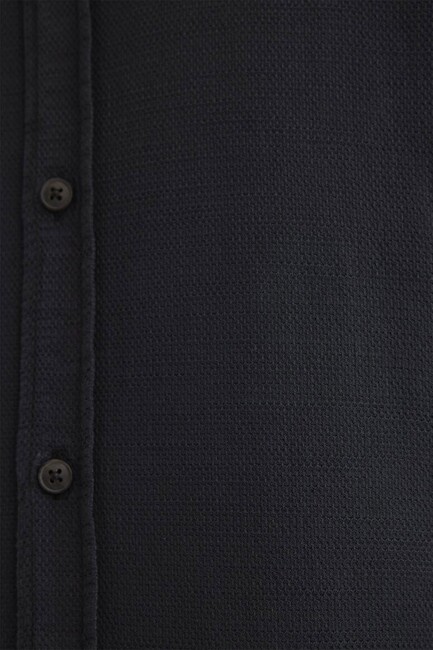 Erkek Uzun Kol Gömlek 0211461-70087 Gri - Thumbnail