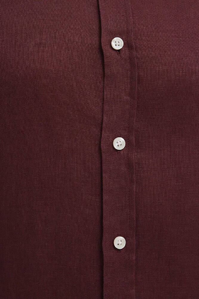 Erkek Uzun Kol Gömlek 0211466-70396 Kırmızı 