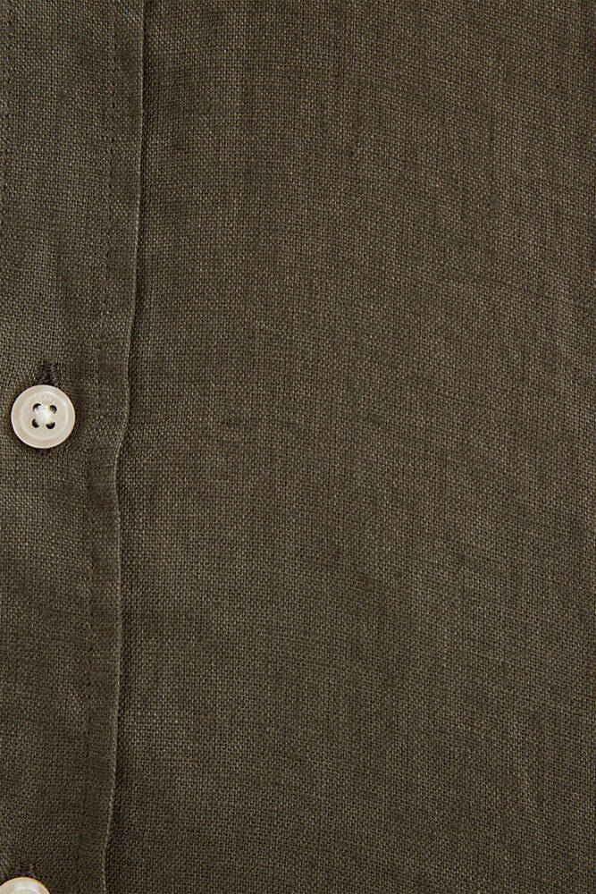 Erkek Uzun Kol Gömlek 0211466-71546 Haki 
