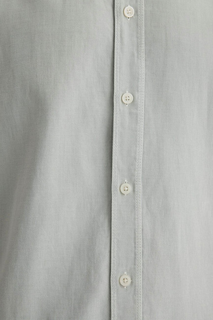 Erkek Uzun Kol Gömlek 0211482-70148 Gri - Thumbnail