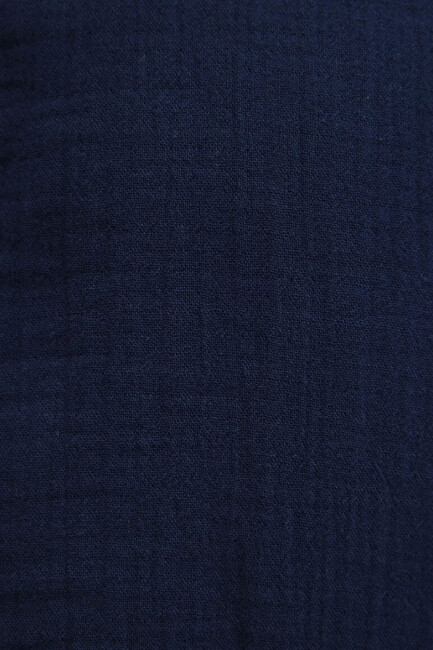 Erkek Uzun Kol Gömlek 0211518-80872 Lacivert - Thumbnail