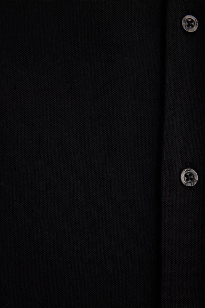 Erkek Uzun Kol Gömlek 0211583-900 Siyah 