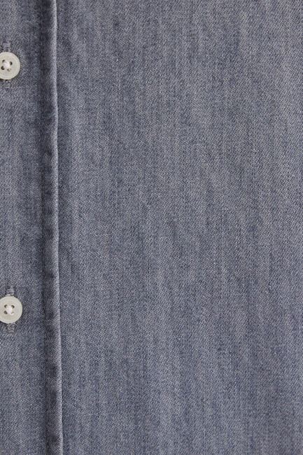 Erkek Uzun Kol Gömlek 0211765-89892 Gri - Thumbnail