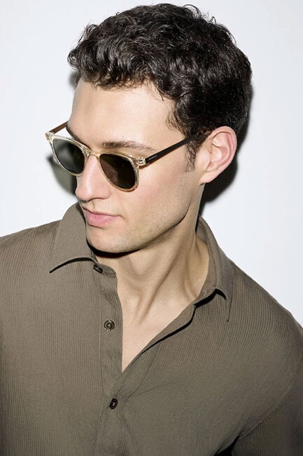 Erkek Uzun Kol Gömlek 0211829-83866 Kahve (3)