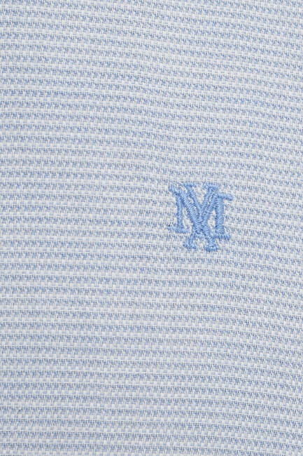 Erkek Uzun Kol Gömlek 0211899-86659 Mavi - Thumbnail