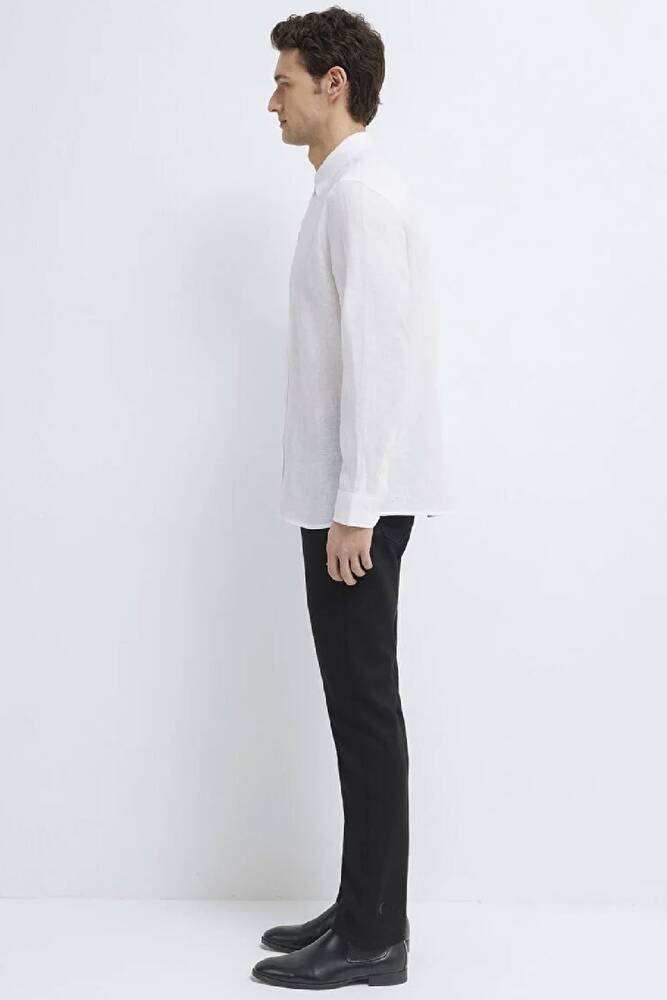 Erkek Uzun Kol Gömlek 0211909-620 Beyaz 