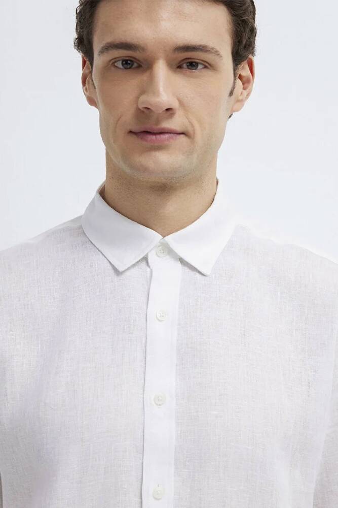 Erkek Uzun Kol Gömlek 0211909-620 Beyaz 