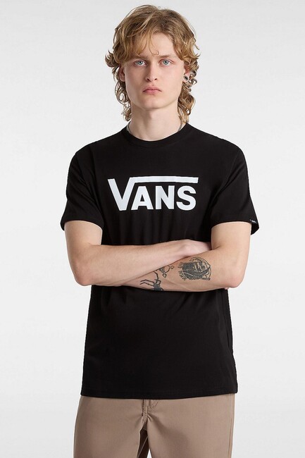 Erkek Vans Classic Tişört VN000GGGY281 Siyah (1)