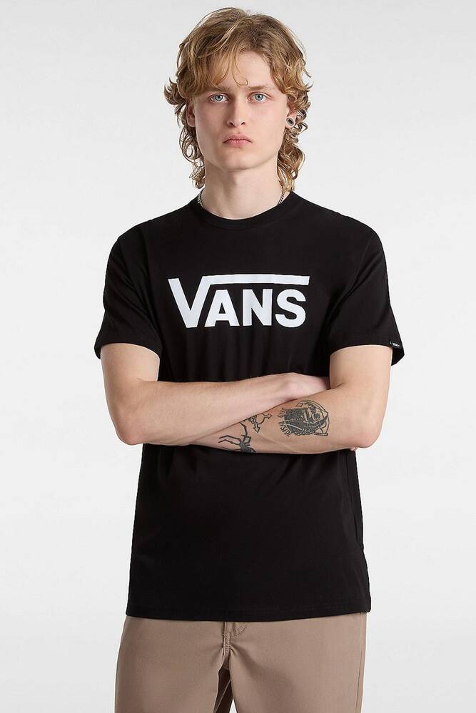 Erkek Vans Classic Tişört VN000GGGY281 Siyah 