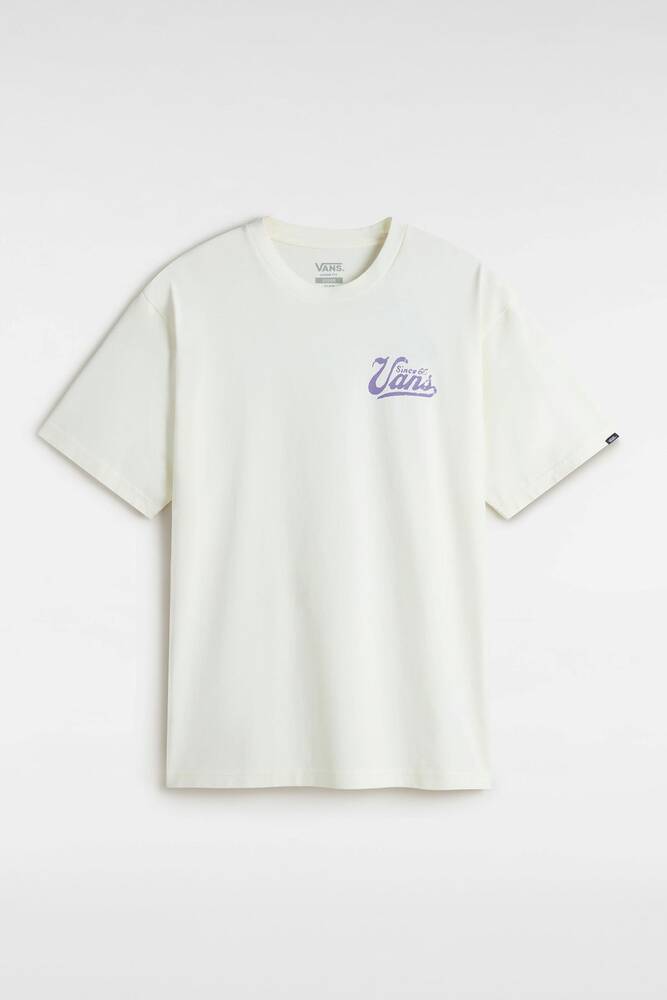 Erkek Waffle Stomp Loose Tişört VN000NTWFS81 Ekru 