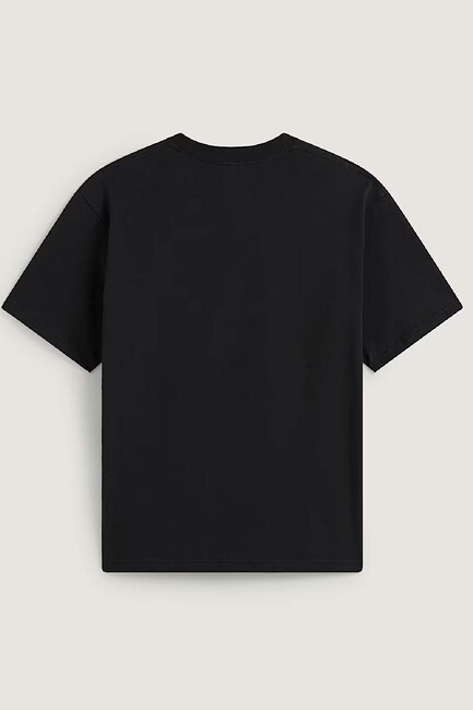 Erkek Wavy Script Tişört VN000TQQBLK1 Siyah (2)