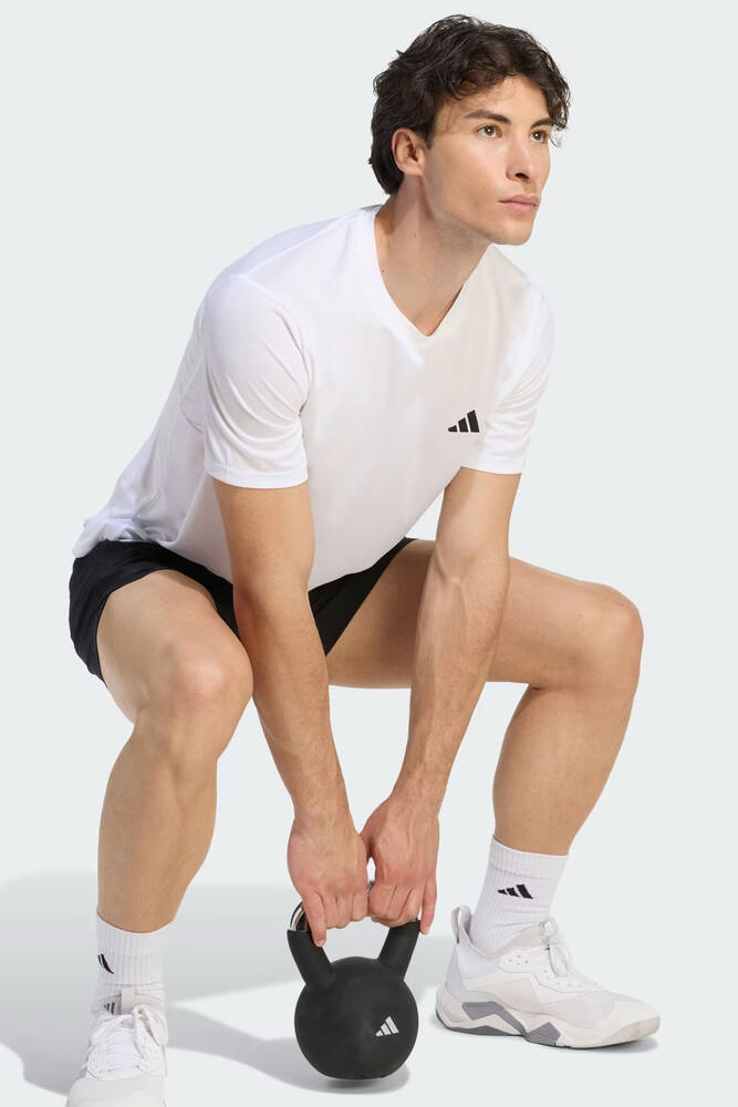 Erkek We Bas Tişört KD5453 Beyaz 