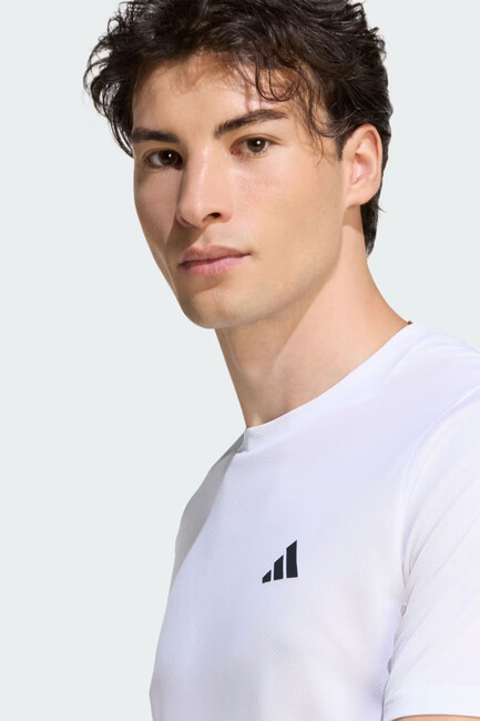 Erkek We Bas Tişört KD5453 Beyaz - Thumbnail