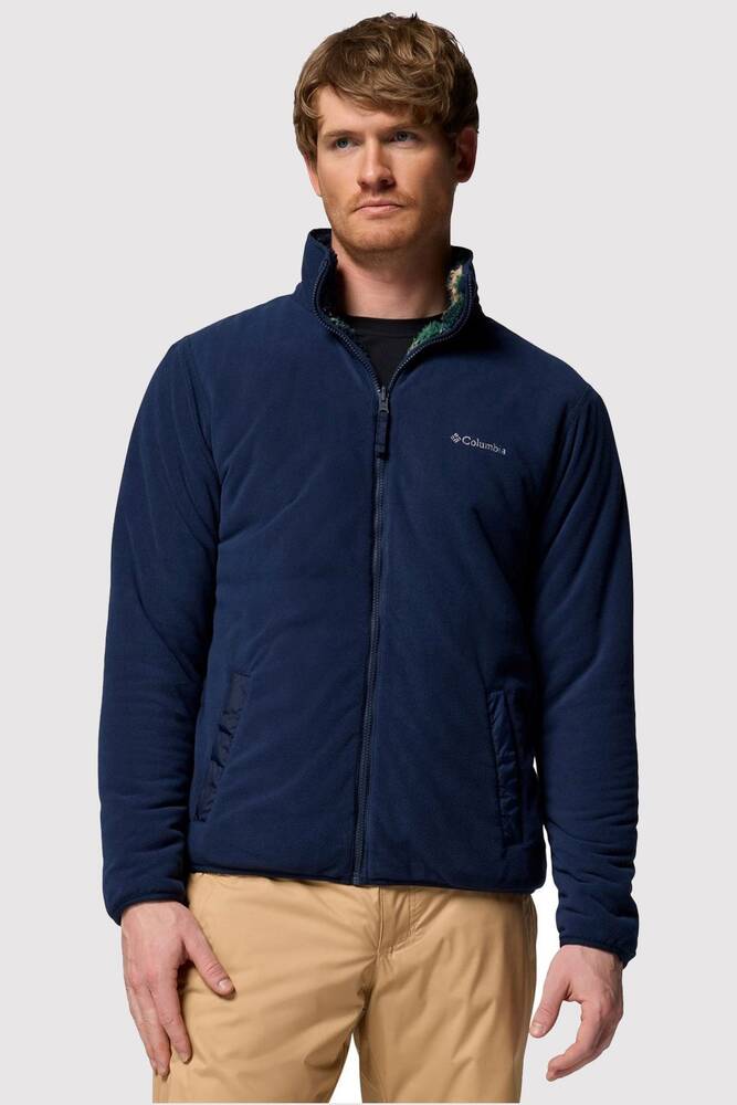 Erkek Winter Pass Reversible Polar Üst AM5170_464 Lacivert 