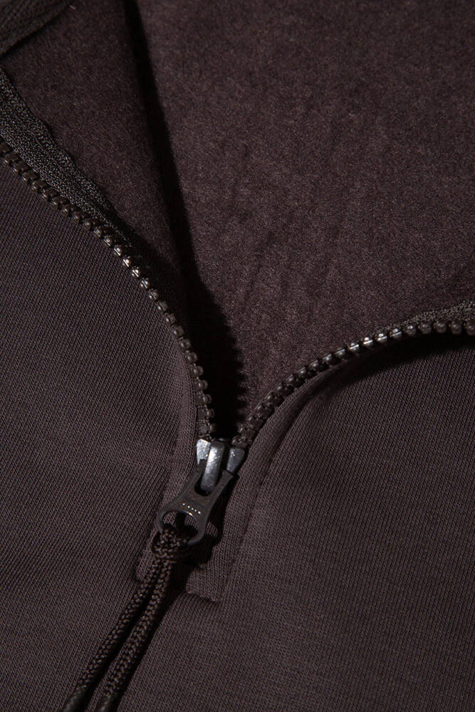 Erkek Yarım Fermuarlı Sweat 0S10278-70219 Kahve  - 5