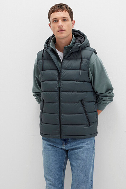 Erkek Yelek 0110604-71598 Yeşil (1)