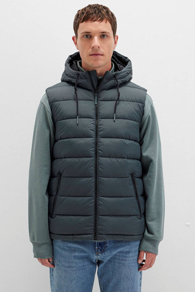 Erkek Yelek 0110604-71598 Yeşil 