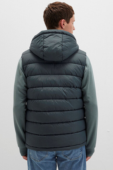 Erkek Yelek 0110604-71598 Yeşil - Thumbnail