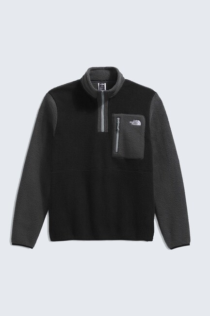 Erkek Yumıorı 1/4 Zıp Sweat NF0A883SS5H1 Siyah - Thumbnail