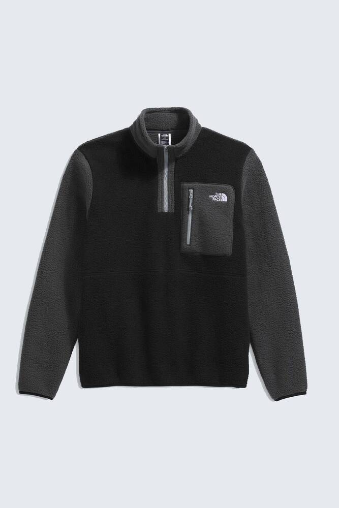 Erkek Yumıorı 1/4 Zıp Sweat NF0A883SS5H1 Siyah 