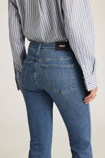 i Kadın Sydney Gold Premium Jean Pantolon 1081190759 Mavi - Thumbnail