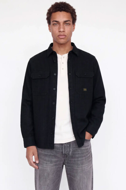 Jack & Jones Erkek Bluıvy Solıd Gömlek 12303624 Gri