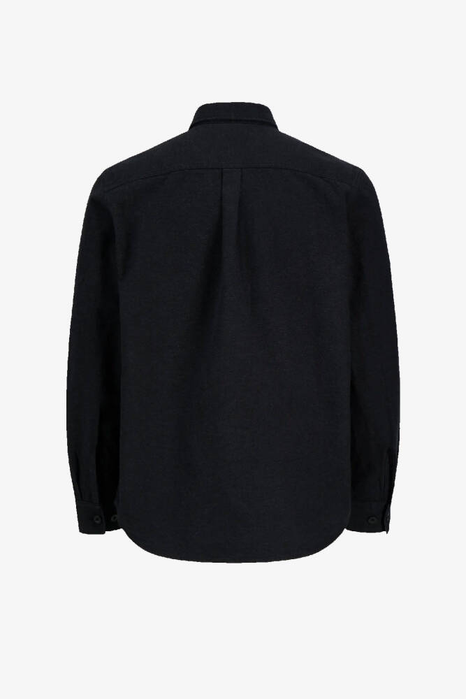 Jack & Jones Erkek Bluıvy Solıd Gömlek 12303624 Gri  - 6