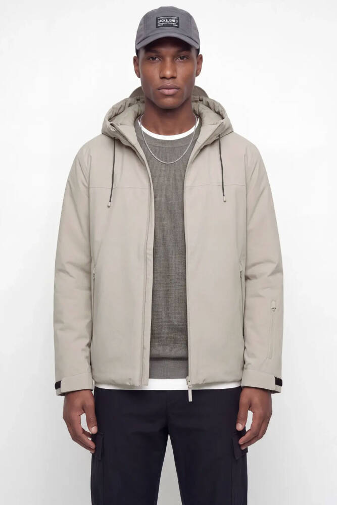 Jack & Jones Erkek Fusıon Technıcal Mont 12299783 Ekru - 1