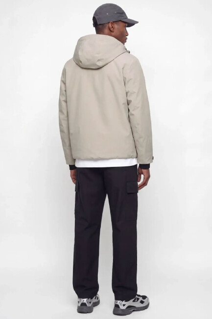 Jack & Jones Erkek Fusıon Technıcal Mont 12299783 Ekru (1)