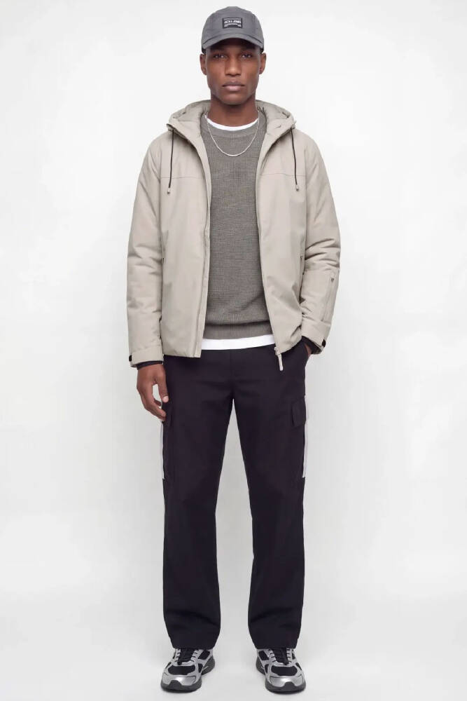 Jack & Jones Erkek Fusıon Technıcal Mont 12299783 Ekru - 3