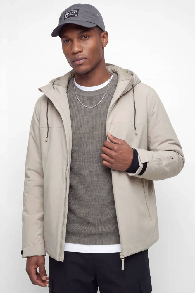 Jack & Jones Erkek Fusıon Technıcal Mont 12299783 Ekru - 4