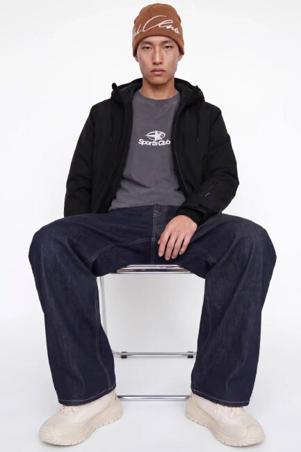 Jack & Jones Erkek Fusıon Technıcal Mont 12299783 Siyah  - 4