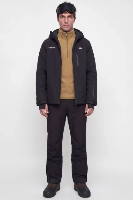 Jack & Jones Erkek Stıgnes Yarım Fermuarlı Sweat 12298298 Bej (2)