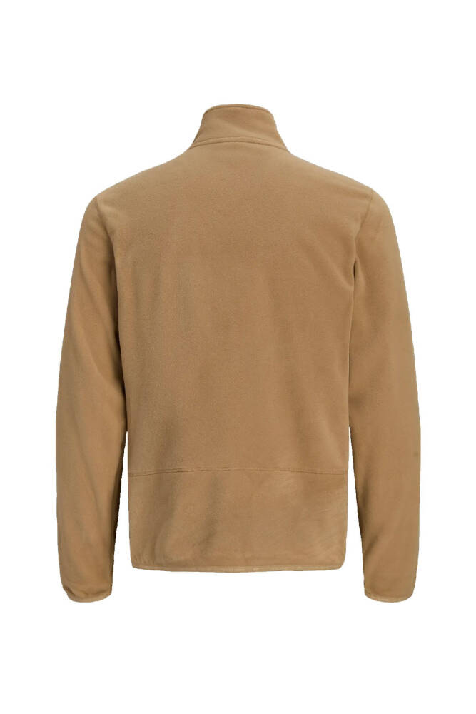 Jack & Jones Erkek Stıgnes Yarım Fermuarlı Sweat 12298298 Bej - 8