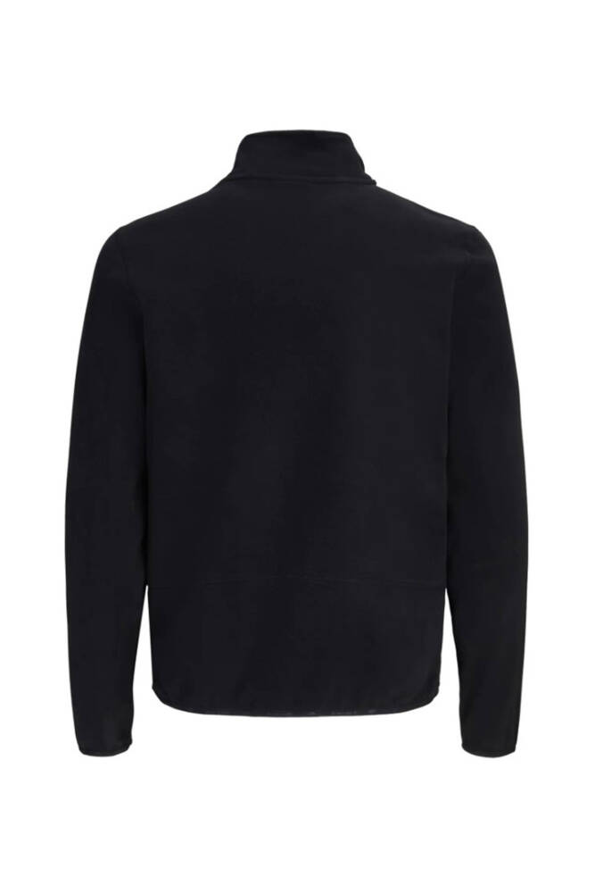 Jack & Jones Erkek Stıgnes Yarım Fermuarlı Sweat 12298298 Siyah - 8