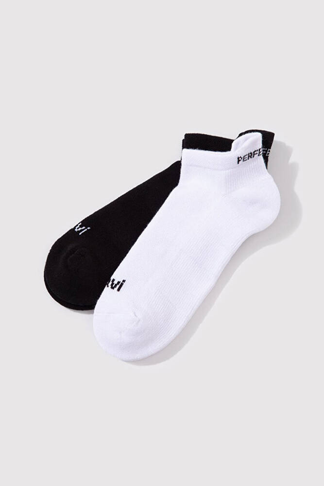 Kadın 2'li Patik Çorap 1900074-620 Beyaz 