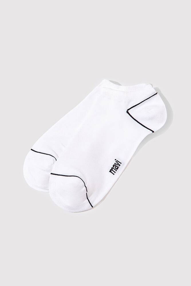 Kadın 2'Li Patik Çorap 198490-620 Beyaz 
