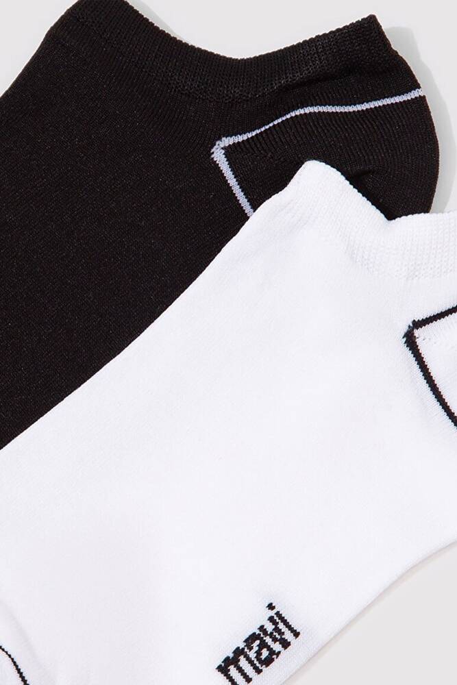 Kadın 2'Li Patik Çorap 198490-620 Beyaz 