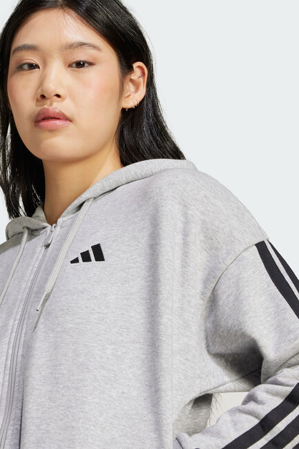 Kadın 3S FT Sweat JE0055 Gri - Thumbnail