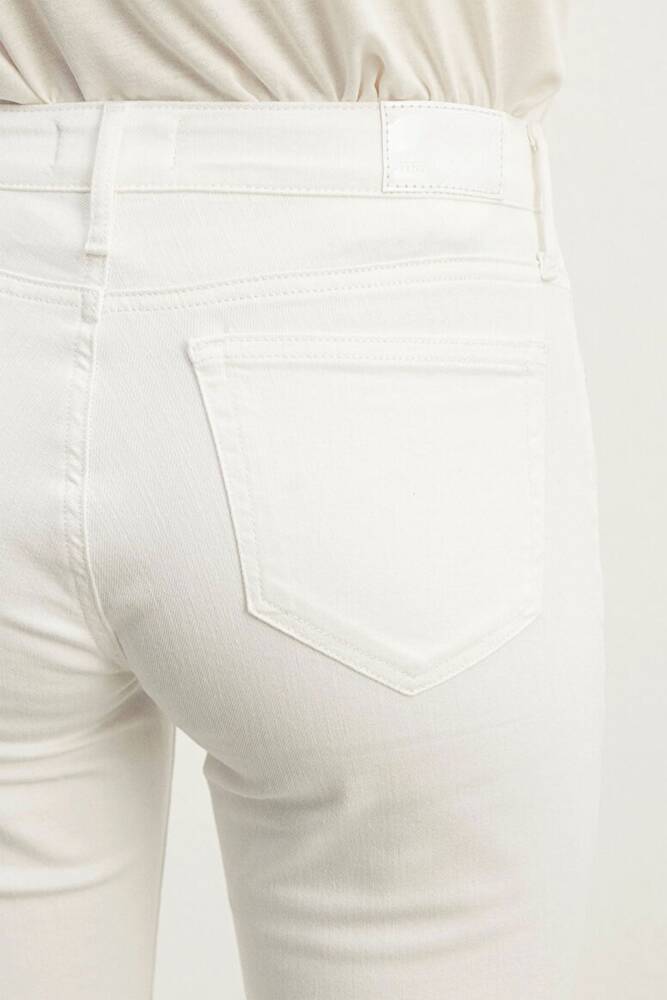 Kadın Ada Jean Pantolon 1020581363 Beyaz - 7