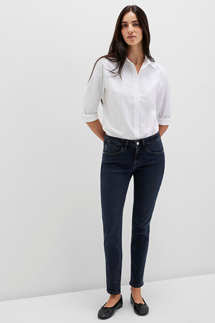 Kadın Ada Vintage Jean Pantolon 1020582249 Lacivert (2)