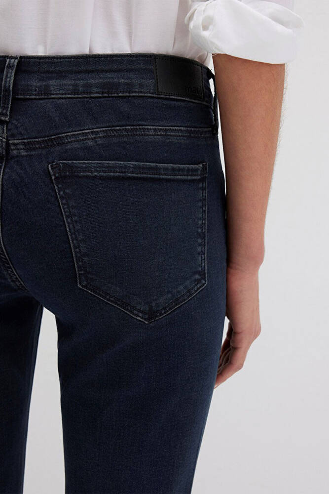 Kadın Ada Vintage Jean Pantolon 1020582249 Lacivert 