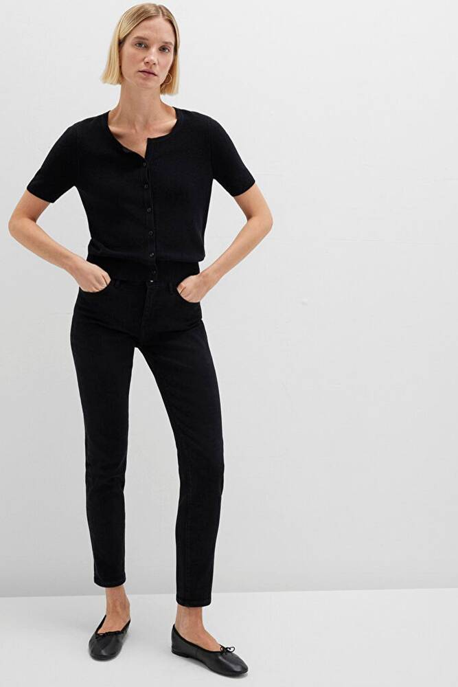 Kadın Ada Vintage Jean Pantolon 1020590492 Gri 