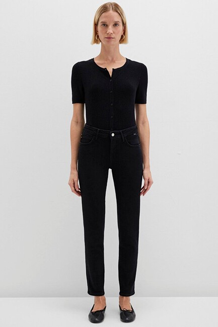 Kadın Ada Vintage Jean Pantolon 1020590492 Gri - Thumbnail