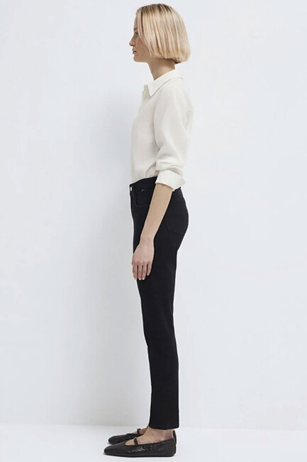 Kadın Ada Vintage Jean Pantolon 1020590492 Gri - Thumbnail